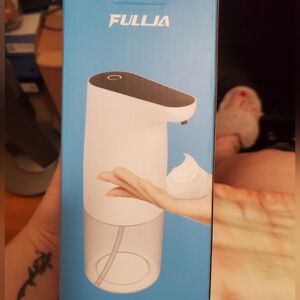 Blue Automatic Soap Dispenser